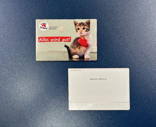 Pflaster Briefchen Vier Pfoten 2025